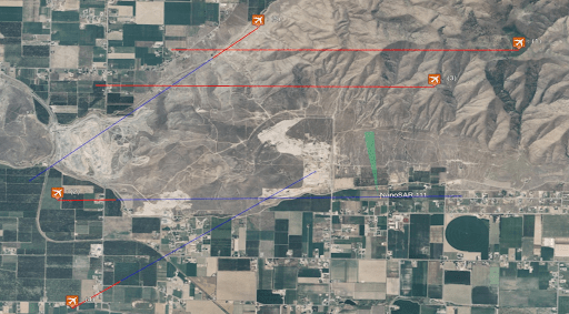 lisa3d_flighttracks lisa3d_flighttracks